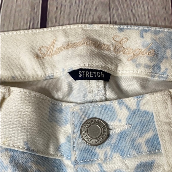 American Eagle Stretch Jegging floral print skinny - Picture 5 of 6